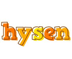 Hysen desert logo