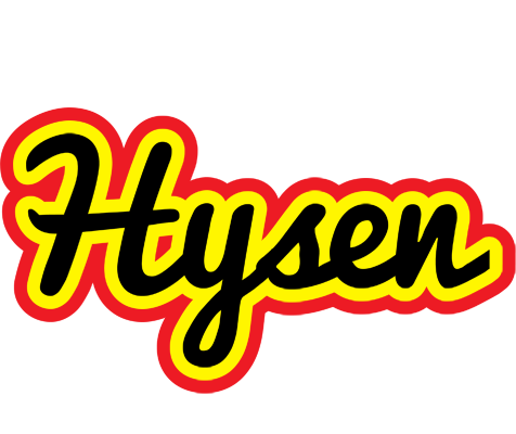 Hysen flaming logo