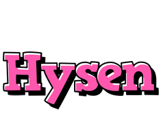 Hysen girlish logo