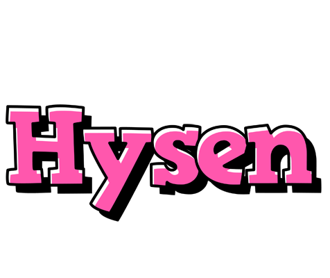 Hysen girlish logo