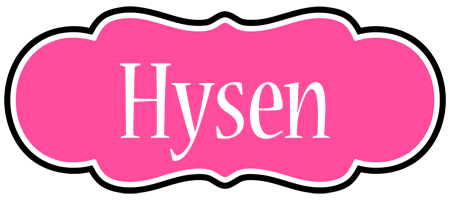 Hysen invitation logo