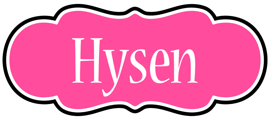 Hysen invitation logo
