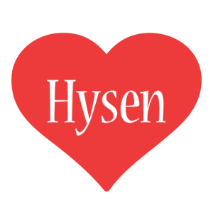 Hysen love logo
