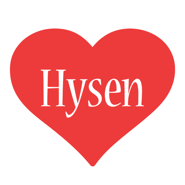 Hysen love logo