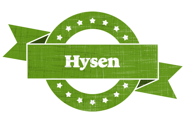 Hysen natural logo