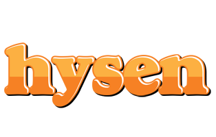 Hysen orange logo