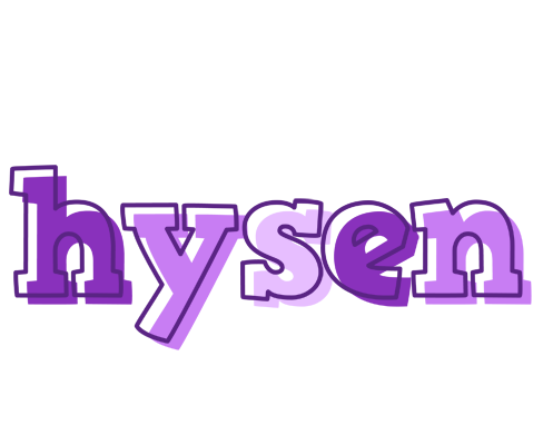 Hysen sensual logo
