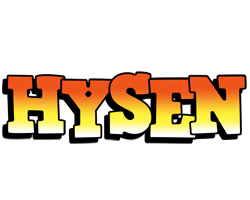 Hysen sunset logo