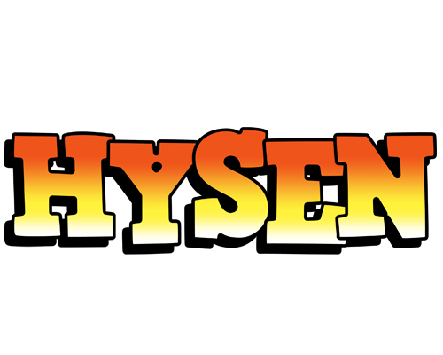 Hysen sunset logo