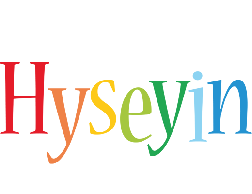 Hyseyin birthday logo