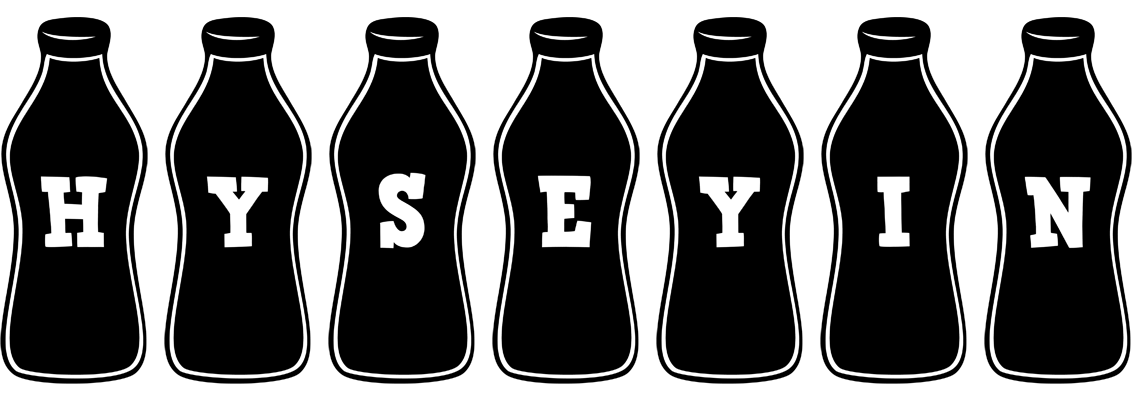 Hyseyin bottle logo