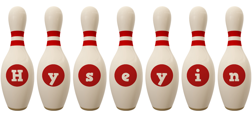Hyseyin bowling-pin logo