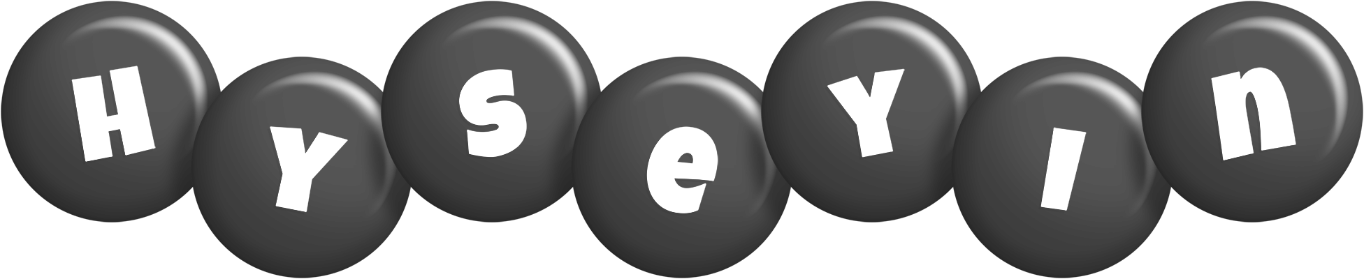 Hyseyin candy-black logo