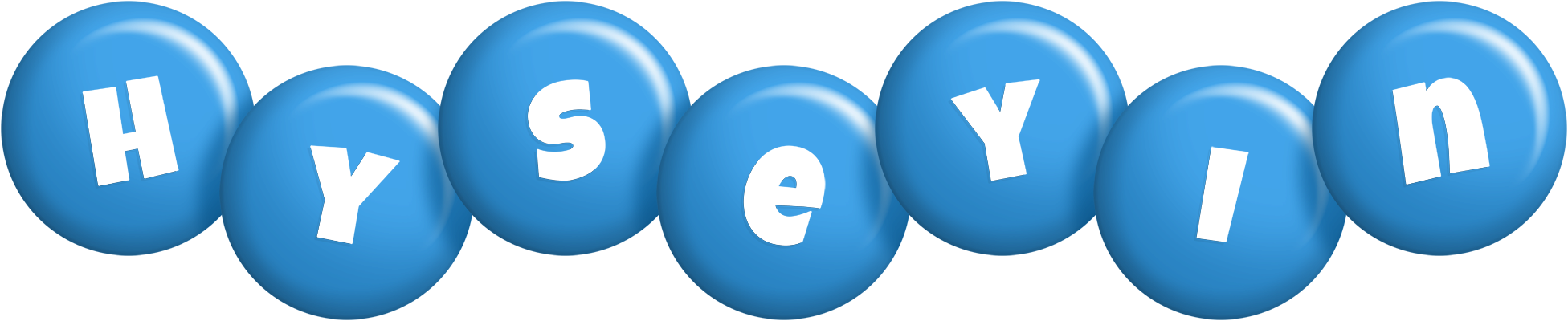 Hyseyin candy-blue logo