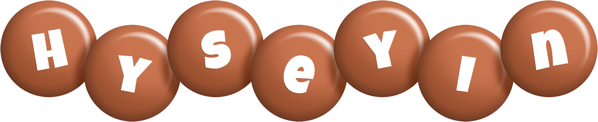 Hyseyin candy-brown logo