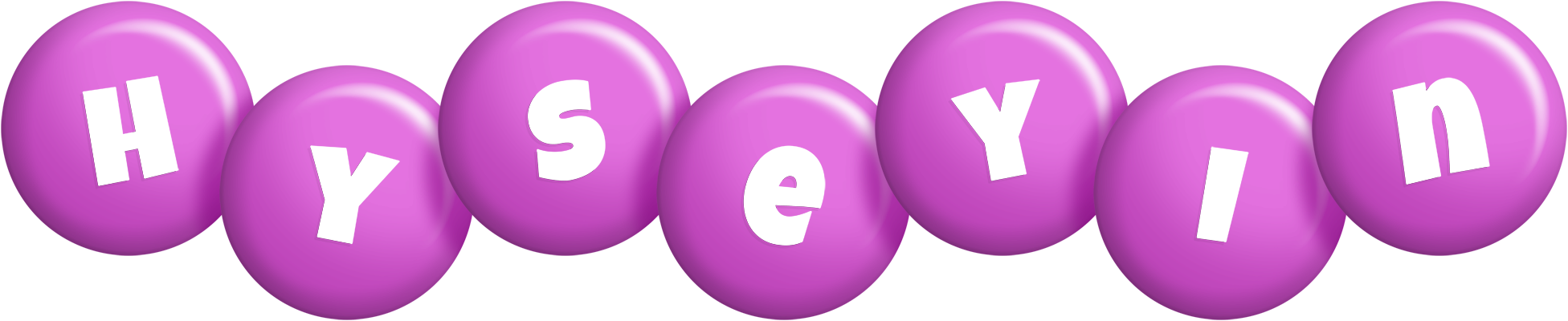 Hyseyin candy-purple logo