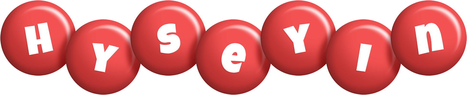 Hyseyin candy-red logo