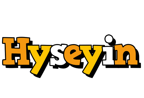 Hyseyin cartoon logo