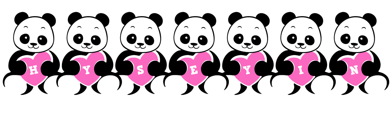 Hyseyin love-panda logo