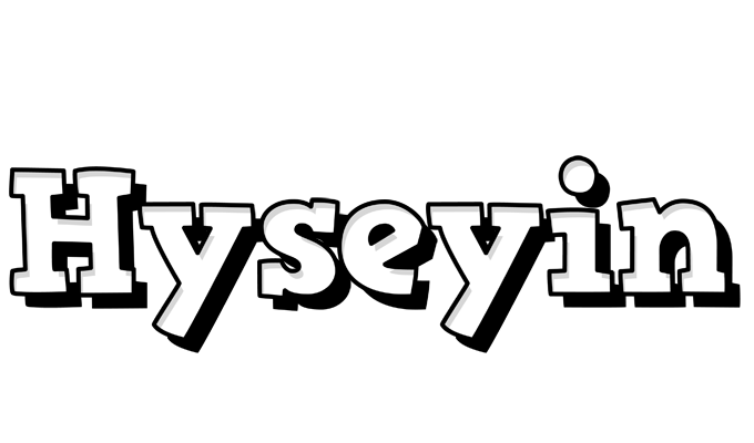 Hyseyin snowing logo