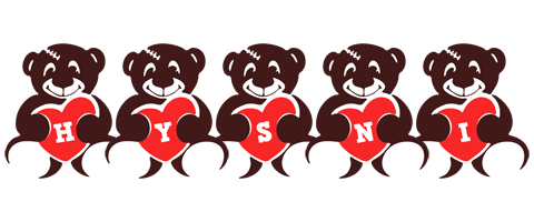 Hysni bear logo