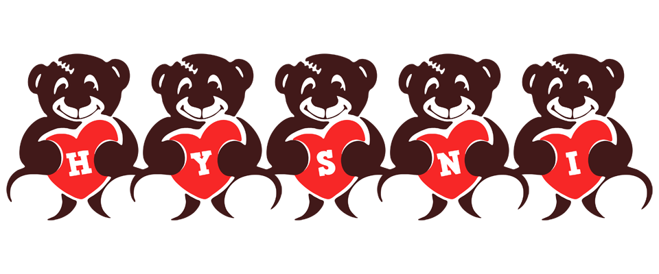 Hysni bear logo