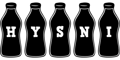 Hysni bottle logo