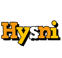 Hysni cartoon logo