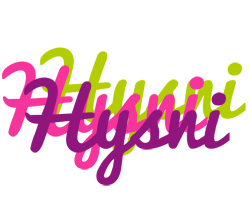 Hysni flowers logo