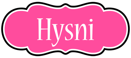 Hysni invitation logo