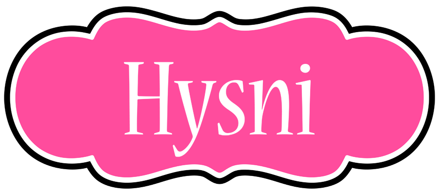 Hysni invitation logo