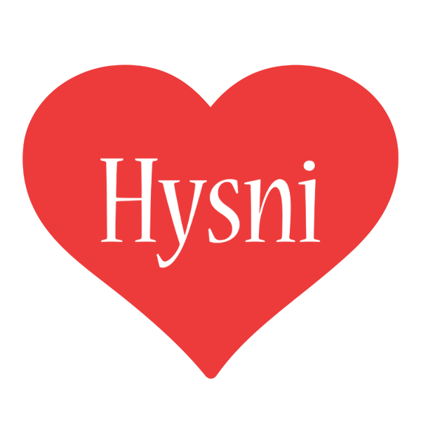 Hysni love logo