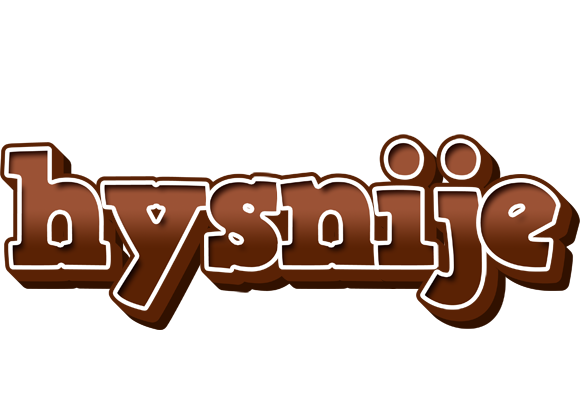 Hysnije brownie logo