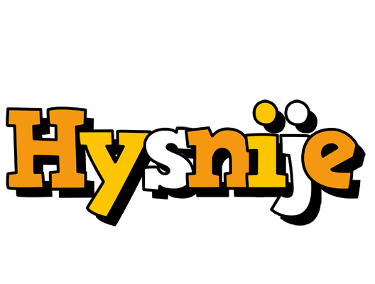 Hysnije cartoon logo
