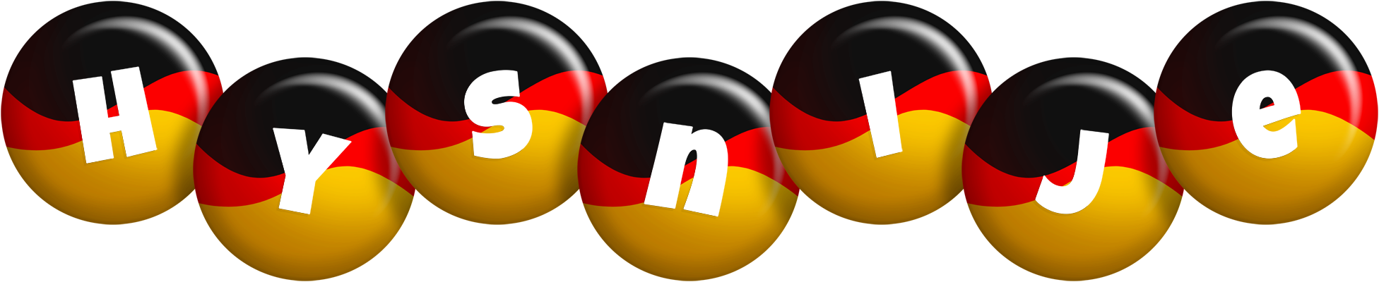 Hysnije german logo