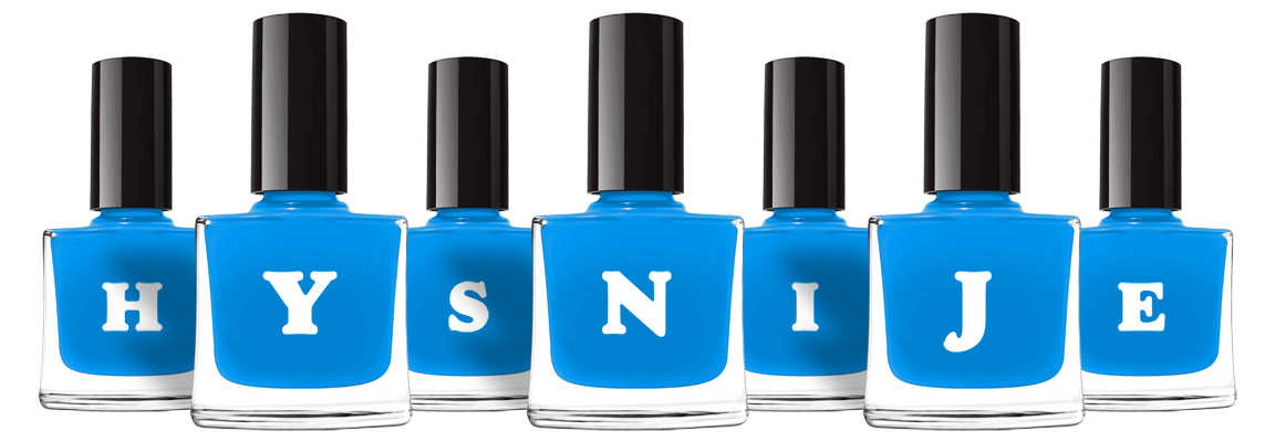 Hysnije glossy logo