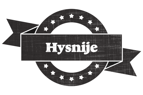Hysnije grunge logo