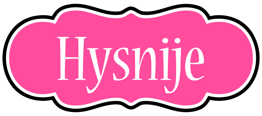 Hysnije invitation logo