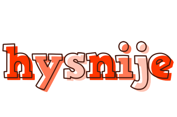 Hysnije paint logo