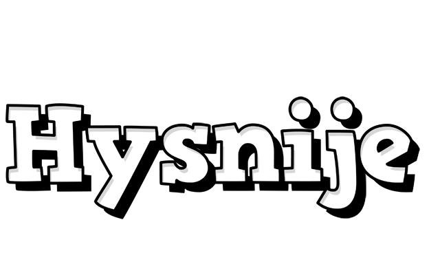 Hysnije snowing logo