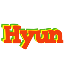 Hyun bbq logo