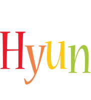 Hyun birthday logo