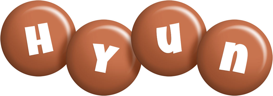 Hyun candy-brown logo