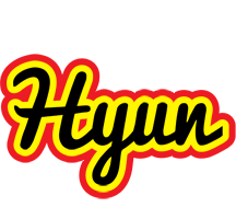 Hyun flaming logo