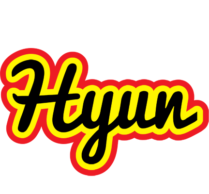 Hyun flaming logo