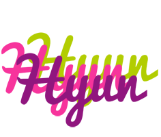 Hyun flowers logo