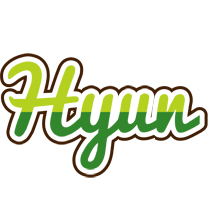 Hyun golfing logo