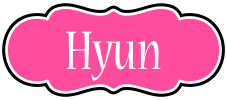 Hyun invitation logo