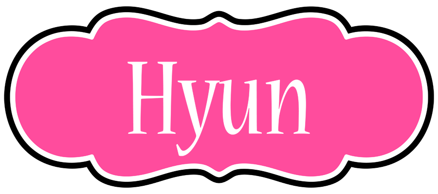 Hyun invitation logo