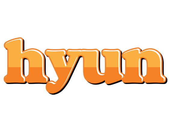 Hyun orange logo